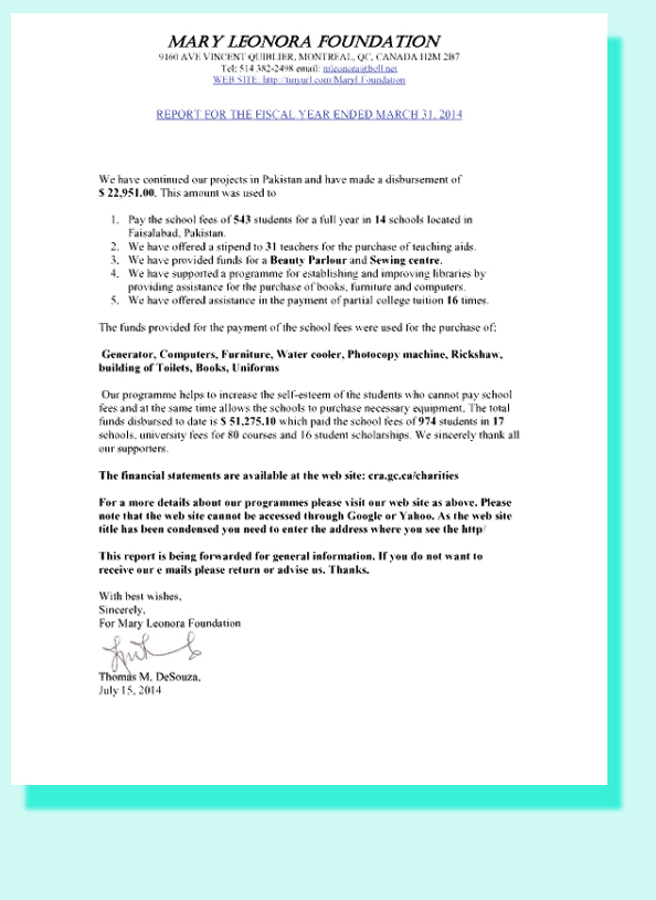 Annual Report 2014