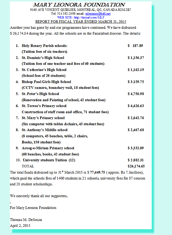Annual Report 2015